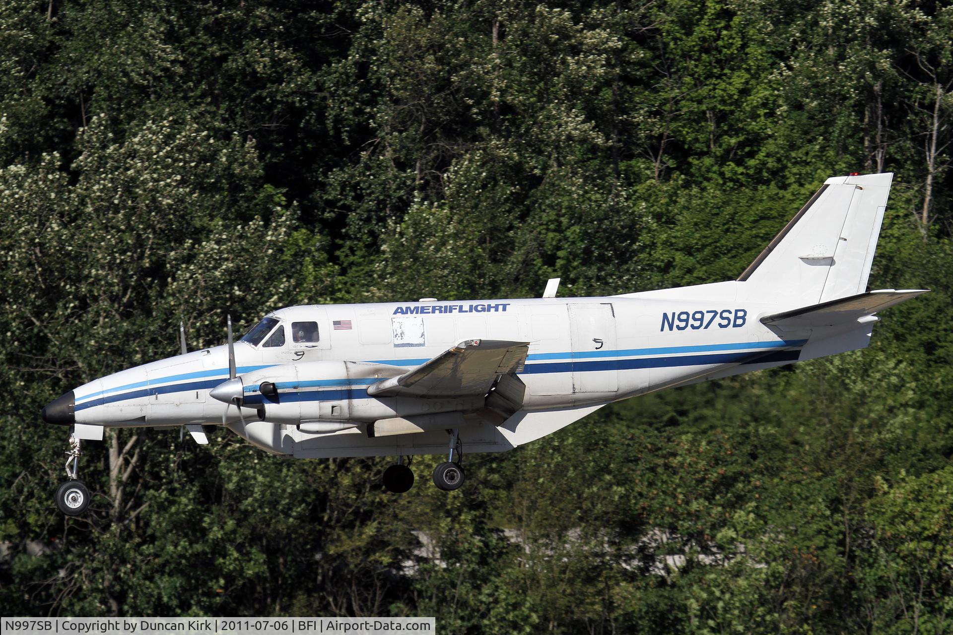 N997SB, 1982 Beech C99 Airliner C/N U-192, Beech 99's are fast disappearing