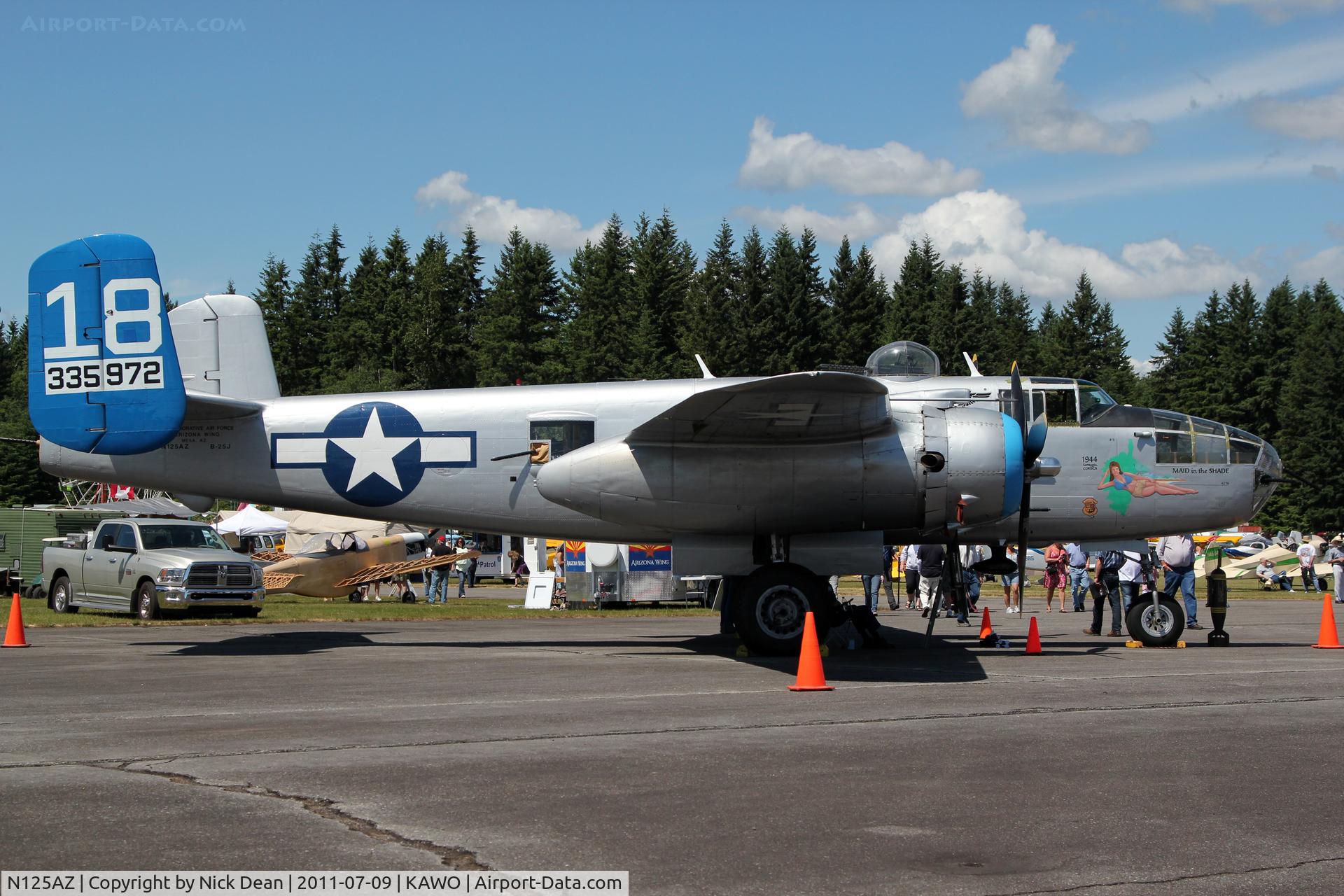 N125AZ, 1960 North American TB-25N Mitchell C/N 108-35262, KAWO/AWO