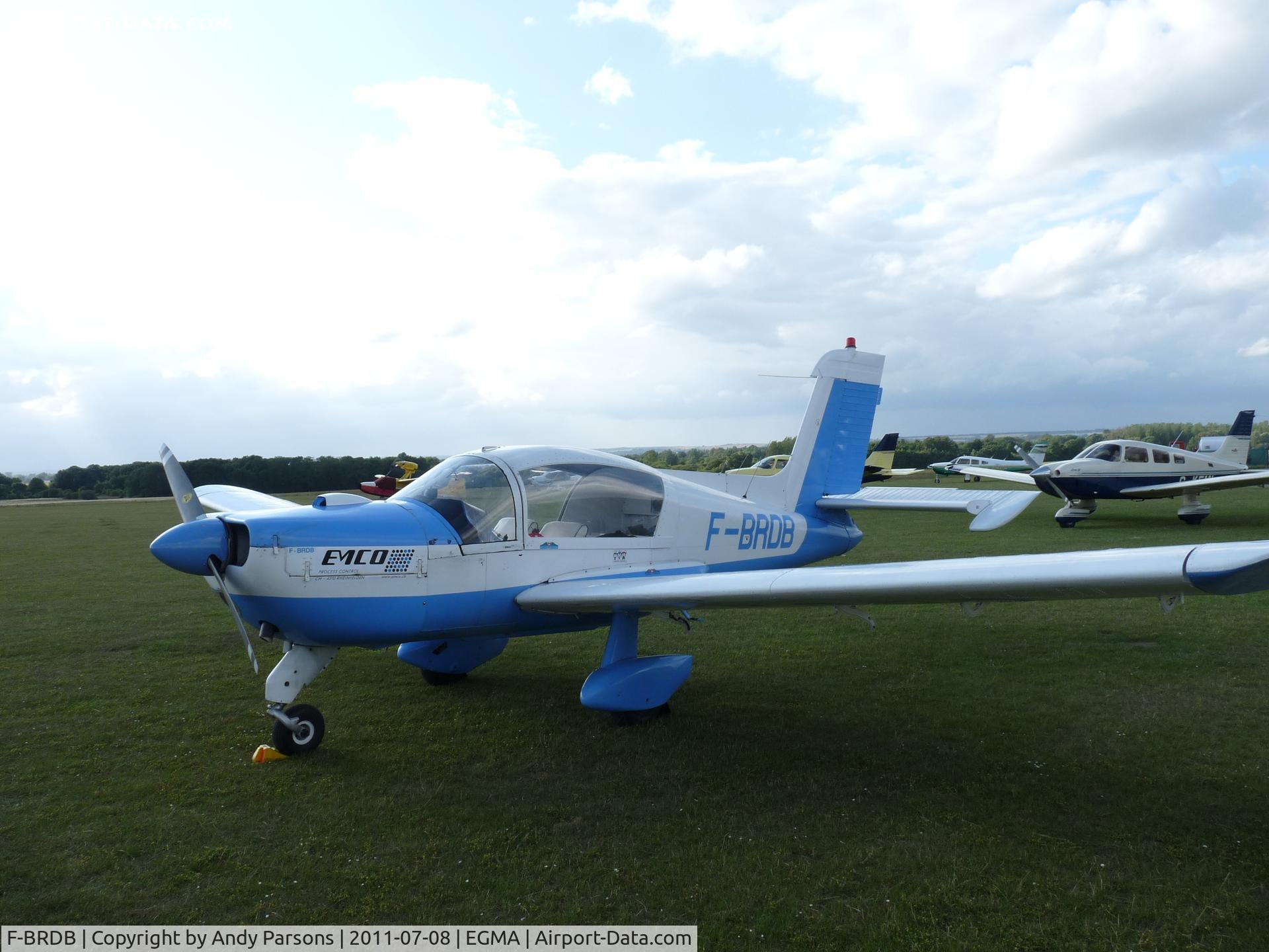 F-BRDB, Socata MS-892A Commodore 150 C/N 10910, Visiting Fowlmere for 2011 Legends