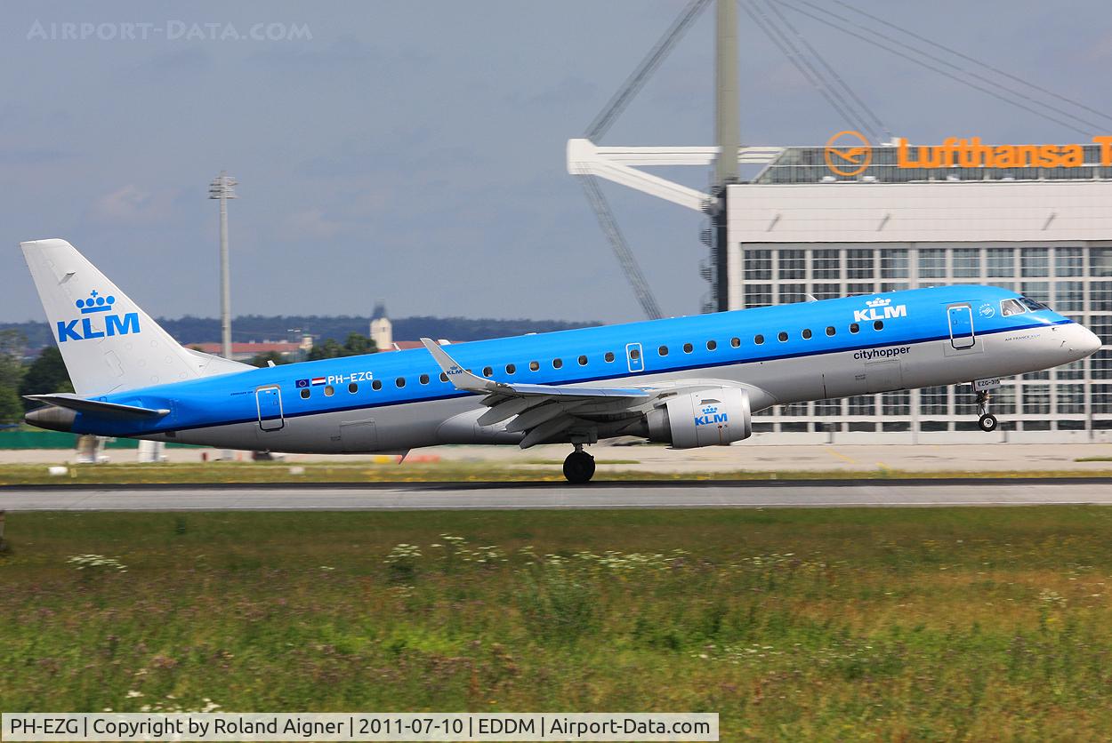 PH-EZG, 2009 Embraer 190LR (ERJ-190-100LR) C/N 19000315, ............