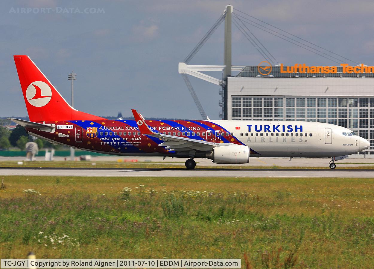 TC-JGY, 2008 Boeing 737-8F2 C/N 35738, ......