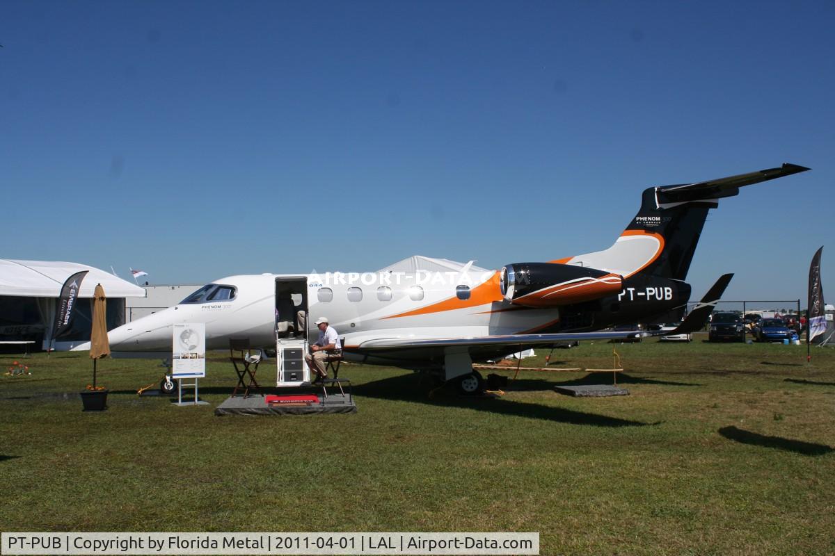 PT-PUB, 2011 Embraer EMB-500 Phenom 300 C/N 50500044, Embraer Phenom 300