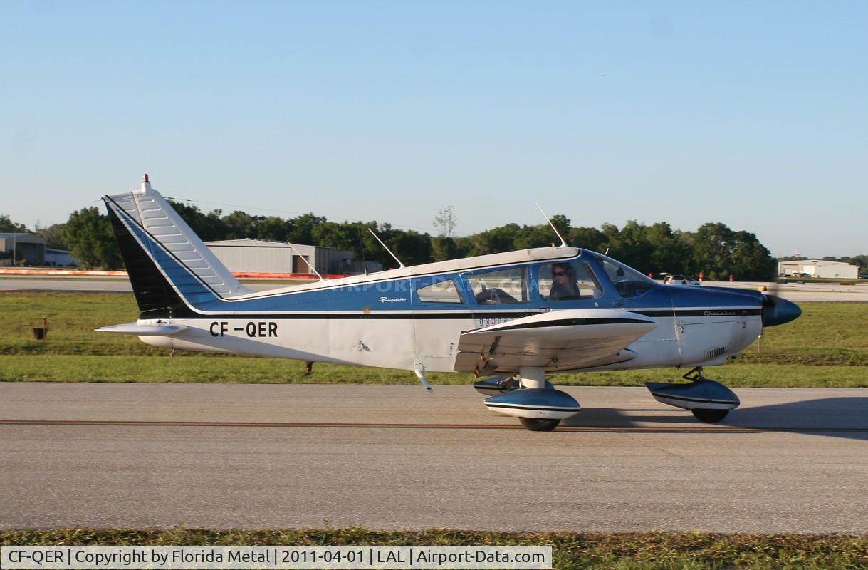 CF-QER, 1969 Piper PA-28-180 C/N 28-5475, Piper 28-180