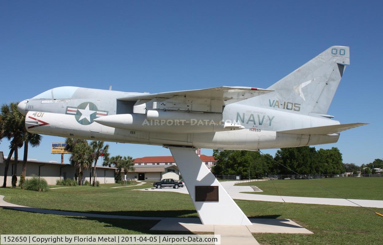152650, LTV A-7A Corsair II C/N A-007, A-7A Corsair at Don Garlitts Museum in Ocala FL