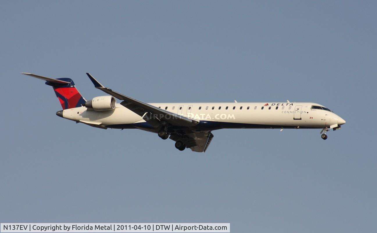 N137EV, 2009 Bombardier CRJ-900ER (CL-600-2D24) C/N 15227, ASA CRJ-900