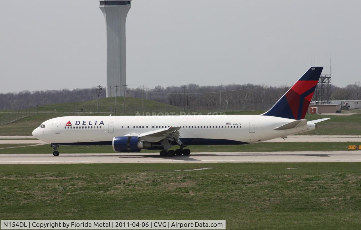 N154DL, 1991 Boeing 767-3P6 C/N 25241, Delta 767-300
