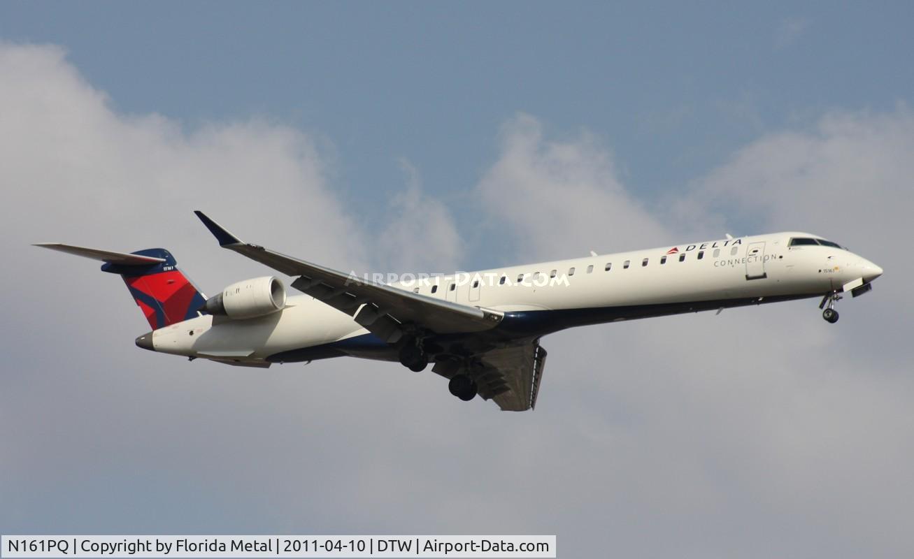 N161PQ, 2008 Bombardier CRJ-900ER (CL-600-2D24) C/N 15161, Pinnacle CRJ-900