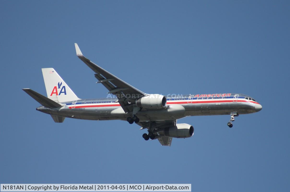 N181AN, 1999 Boeing 757-223 C/N 29591, American 757