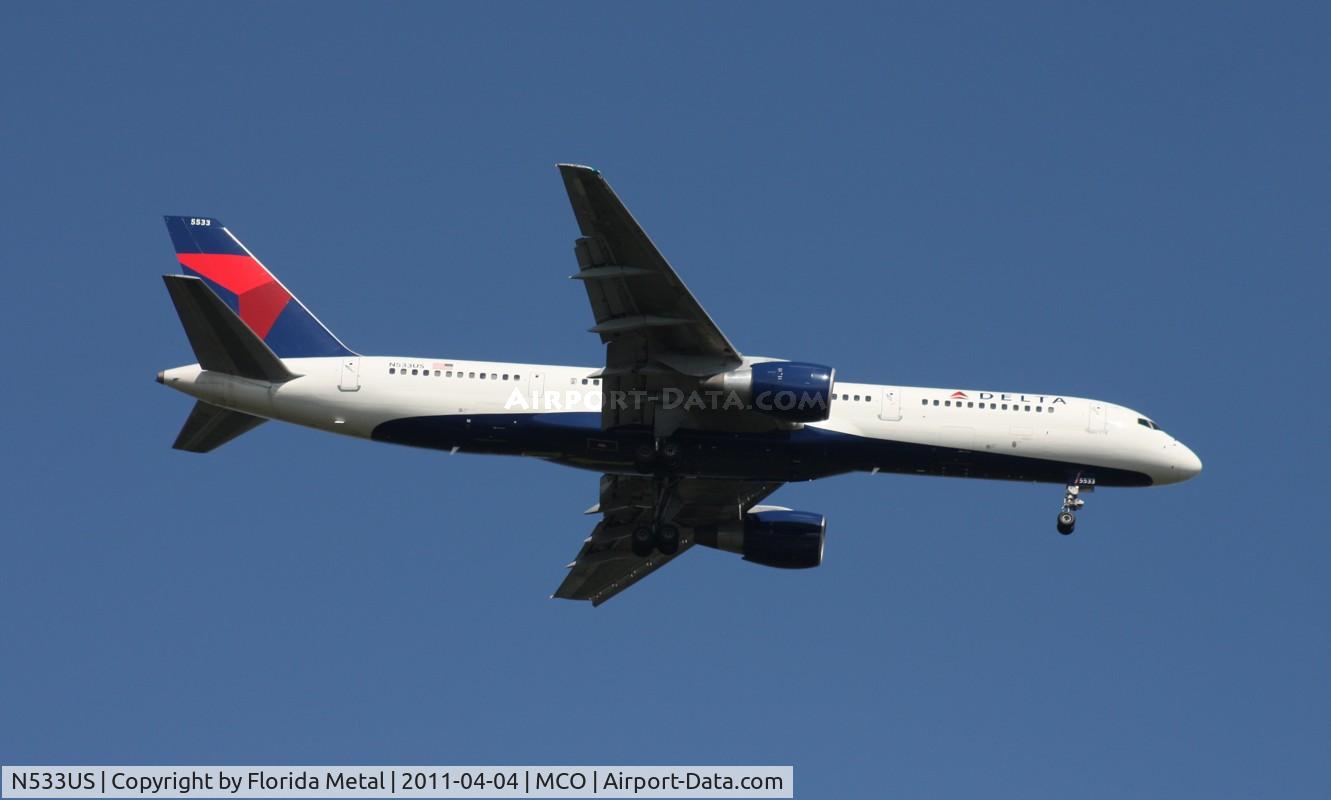 N533US, 1988 Boeing 757-251 C/N 24264, Delta 757-200