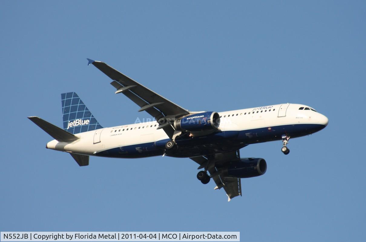 N552JB, 2002 Airbus A320-232 C/N 1861, Jet Blue A320