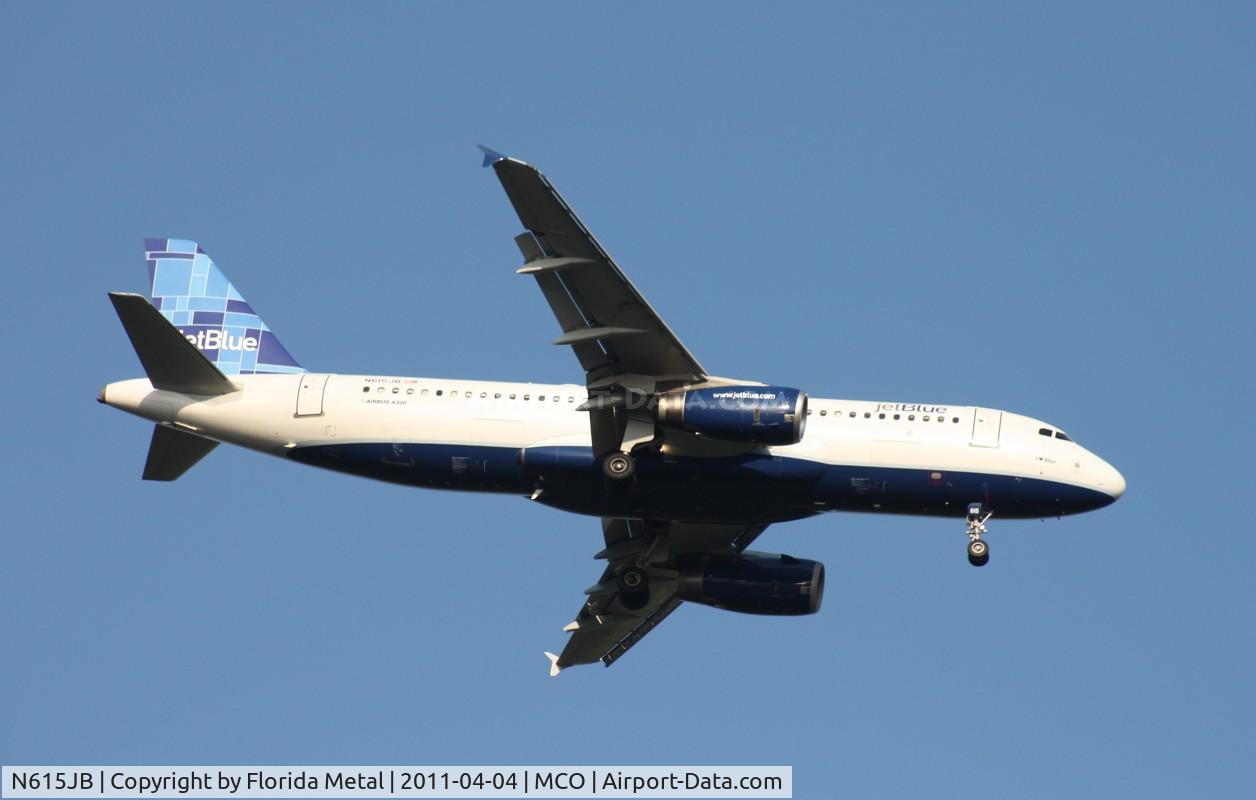 N615JB, 2005 Airbus A320-232 C/N 2461, Jet Blue A320
