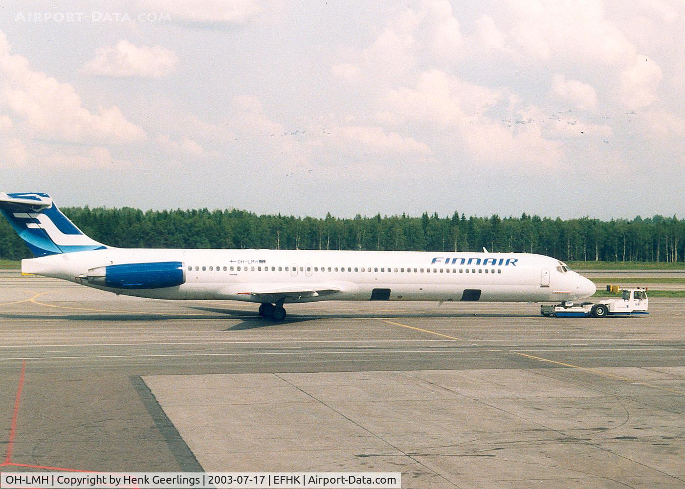 OH-LMH, 1992 McDonnell Douglas MD-82 (DC-9-82) C/N 53245, Finnair