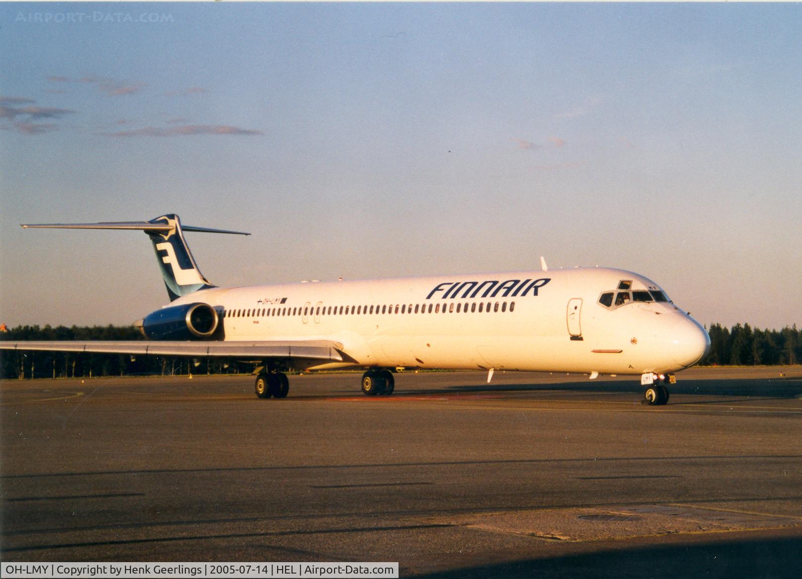 OH-LMY, 1991 McDonnell Douglas MD-82 (DC-9-82) C/N 53244, Finnair