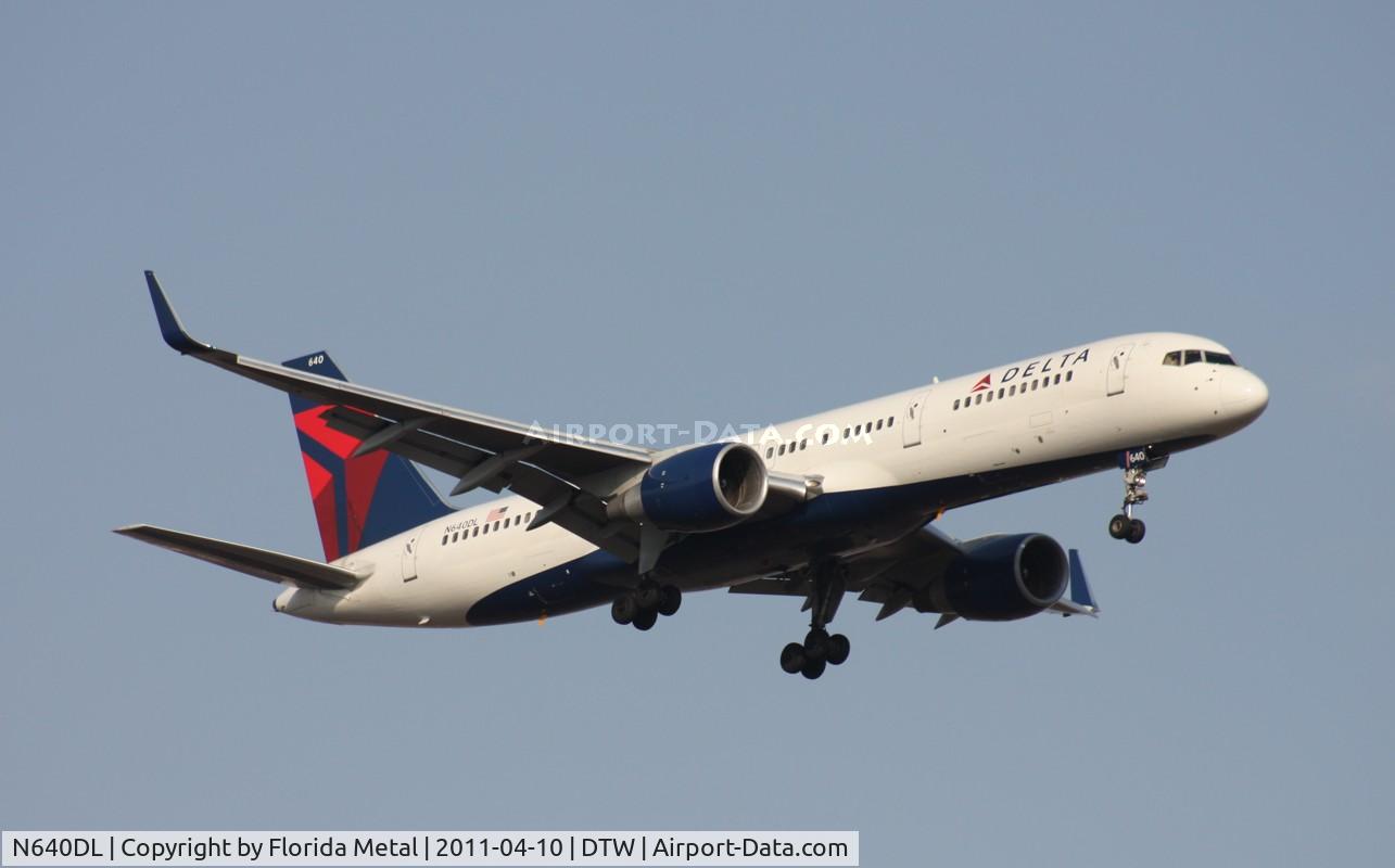 N640DL, 1988 Boeing 757-232 C/N 23994, Delta 757