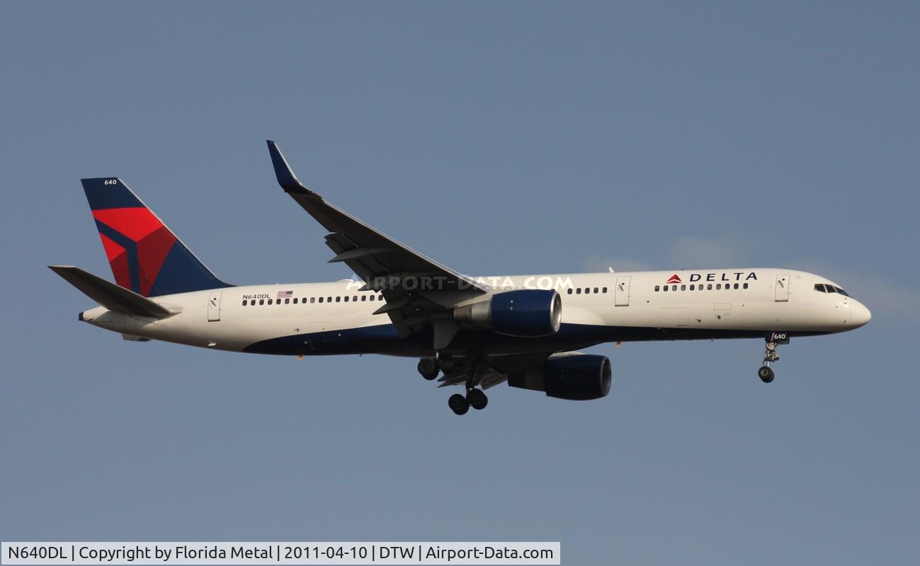 N640DL, 1988 Boeing 757-232 C/N 23994, Delta 757