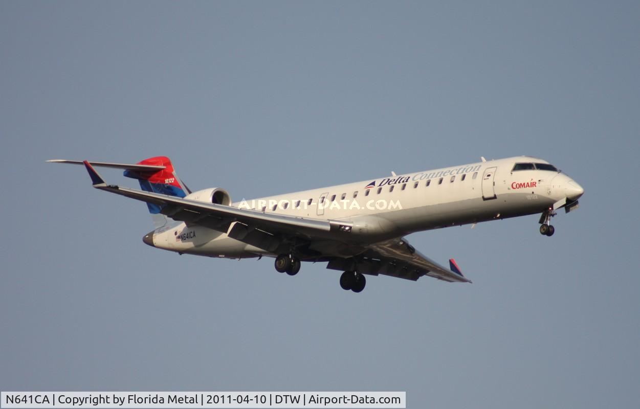 N641CA, 2003 Bombardier CRJ-700 (CL-600-2C10) Regional Jet C/N 10122, Comair CRJ-700
