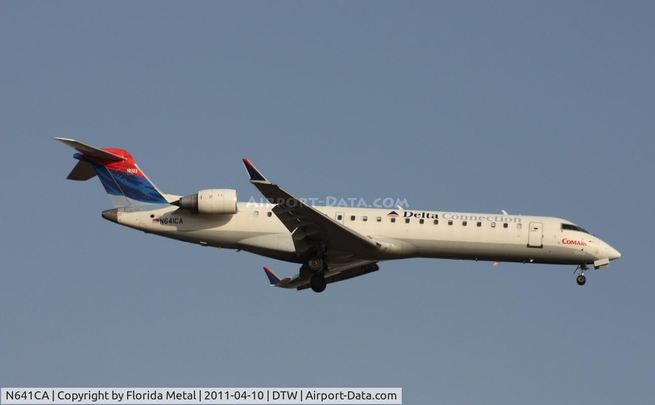 N641CA, 2003 Bombardier CRJ-700 (CL-600-2C10) Regional Jet C/N 10122, Comair CRJ-700