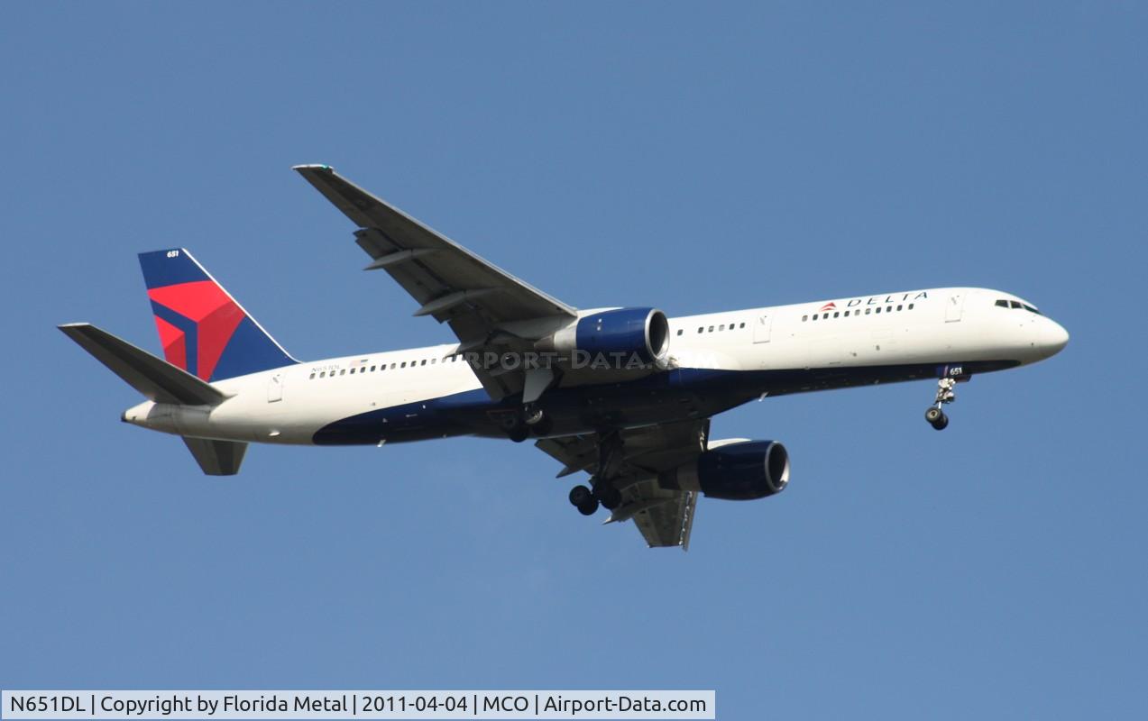 N651DL, 1989 Boeing 757-232 C/N 24391, Delta 757-200