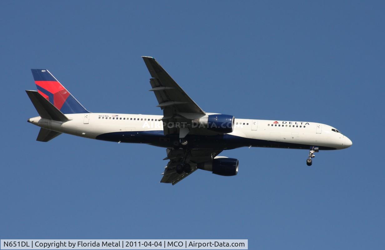 N651DL, 1989 Boeing 757-232 C/N 24391, Delta 757-200