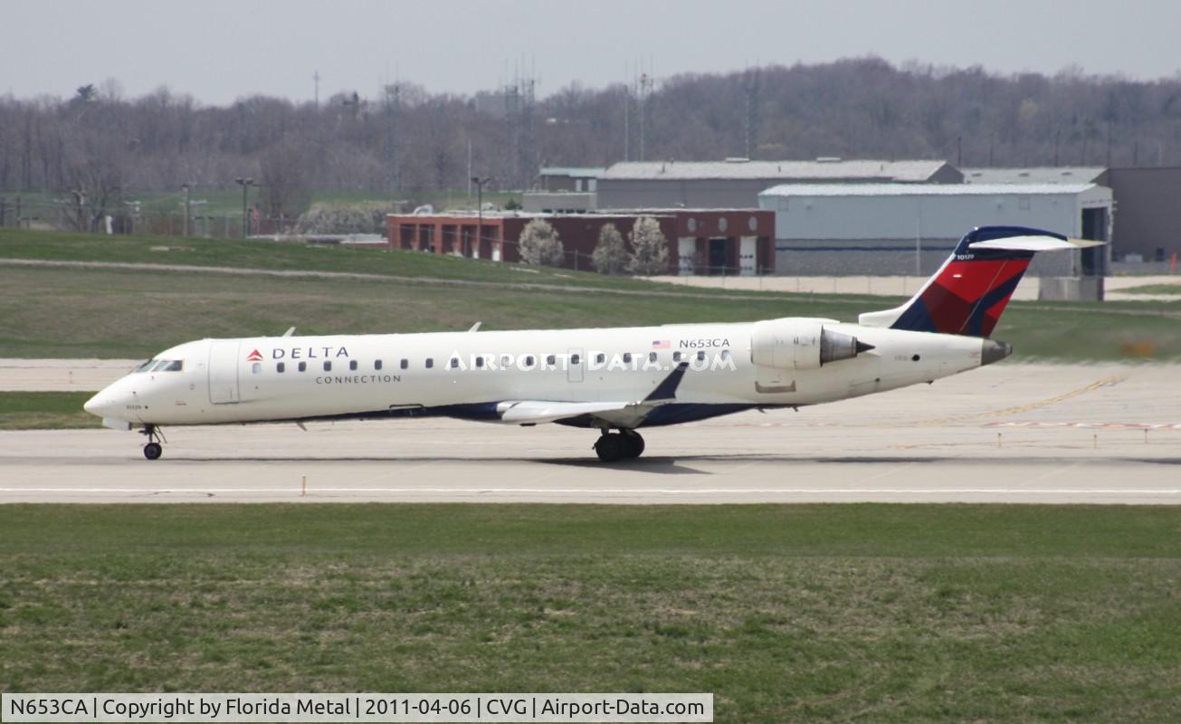 N653CA, 2003 Bombardier CRJ-700 (CL-600-2C10) Regional Jet C/N 10129, Comair CRJ-700