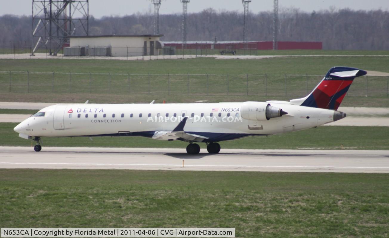 N653CA, 2003 Bombardier CRJ-700 (CL-600-2C10) Regional Jet C/N 10129, Comair CRJ-700