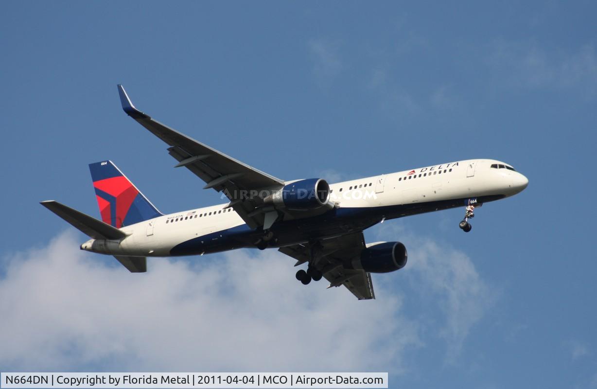 N664DN, 1991 Boeing 757-232 C/N 25012, Delta 757