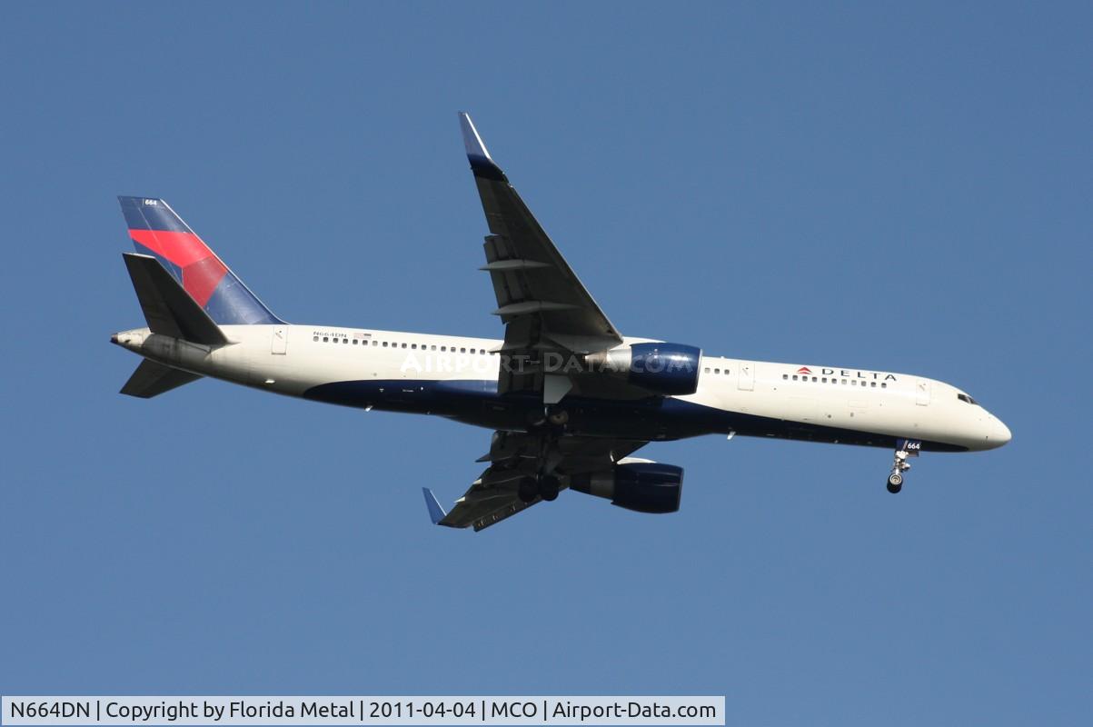 N664DN, 1991 Boeing 757-232 C/N 25012, Delta 757