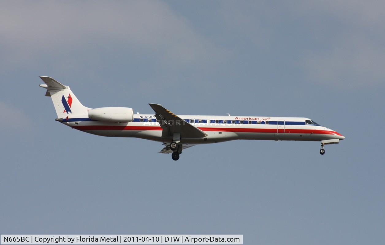 N665BC, 2004 Embraer ERJ-145LR (EMB-145LR) C/N 145783, American Eagle E145
