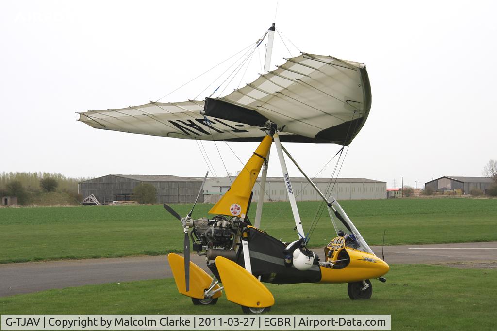 G-TJAV, 2004 Mainair Pegasus Quik C/N 8070, Mainair Pegasus Quik at Breighton Airfield in March 2011.