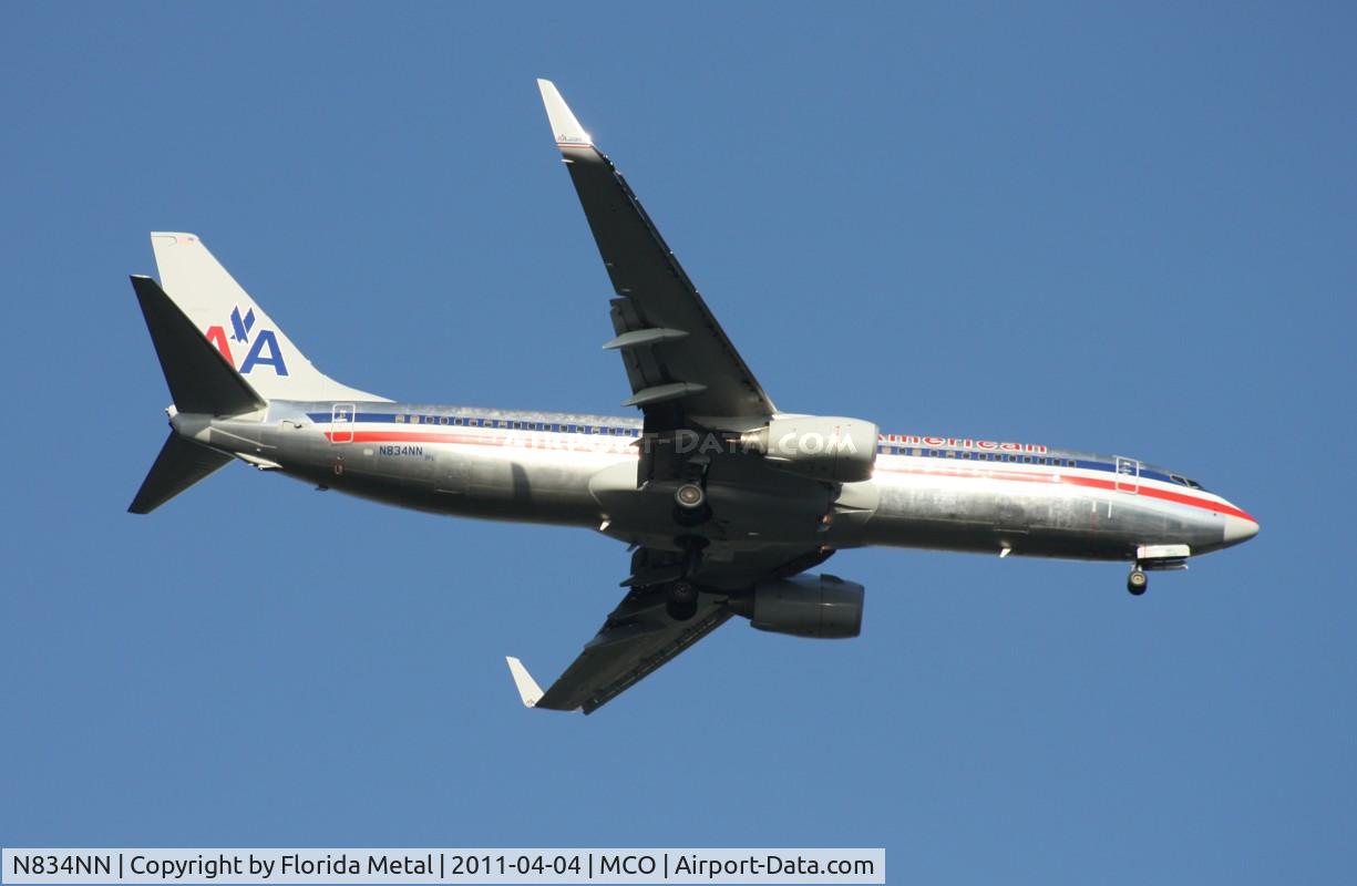 N834NN, 2010 Boeing 737-823 C/N 29576, American 737