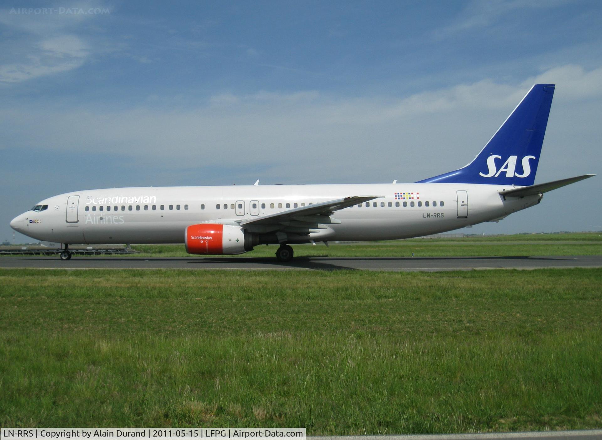 LN-RRS, 2001 Boeing 737-883 C/N 28325, c/n 1014, aka Ymer Viking is one of a dwindling number of 737-800s still expecting winglets.
