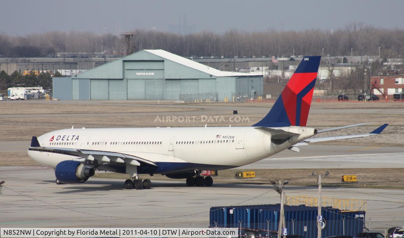 N852NW, 2004 Airbus A330-223 C/N 0614, Delta A330-200