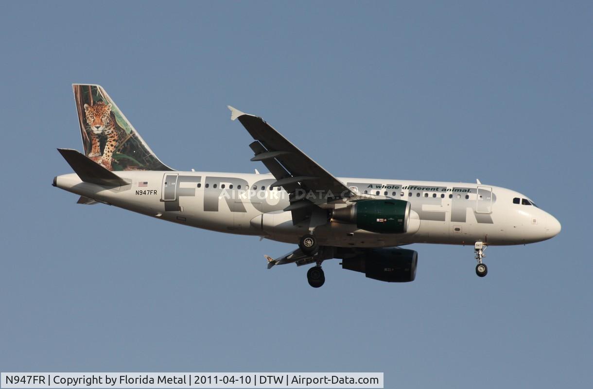 N947FR, 2006 Airbus A319-111 C/N 2806, Maya Jaguar