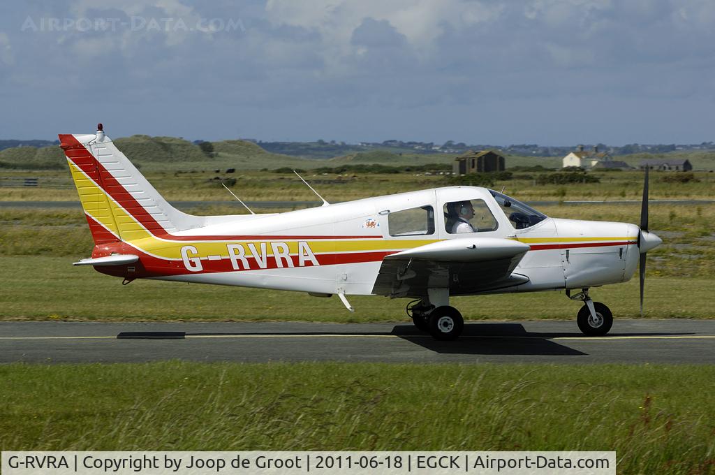 G-RVRA, 1975 Piper PA-28-140 Cherokee Cruiser C/N 28-7625038, Caernarfon airport