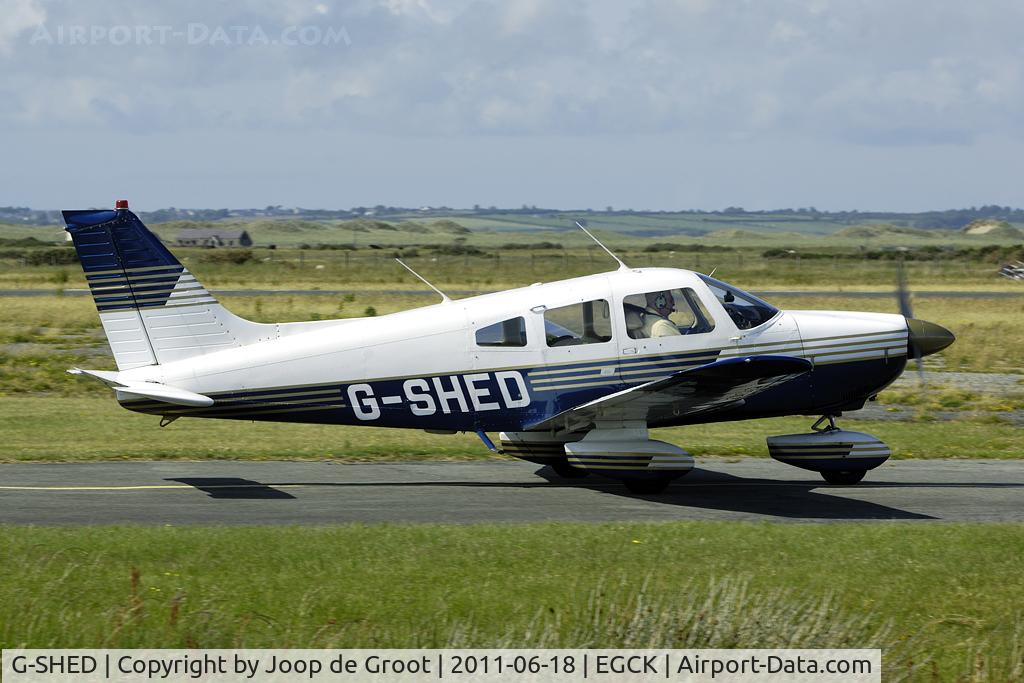 G-SHED, 1978 Piper PA-28-181 Cherokee Archer II C/N 28-7890068, at Cearnarfon-Llandwrog