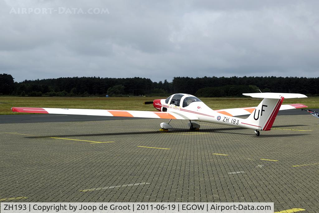ZH193, Grob G-109B Vigilant T1 C/N 6544, with 631 VGS