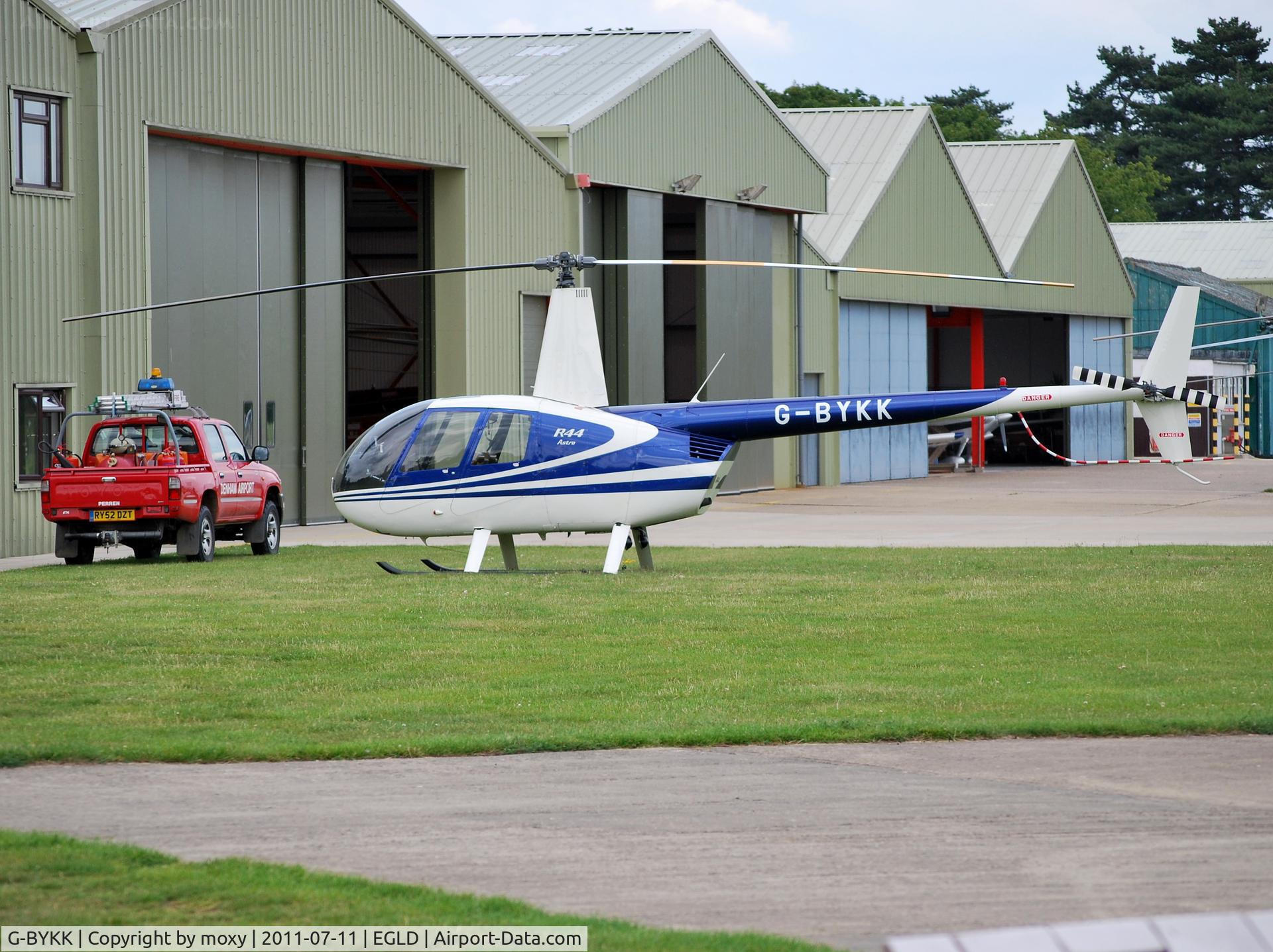 G-BYKK, 1999 Robinson R44 Astro C/N 0572, Robinson R44 Astro at Denham