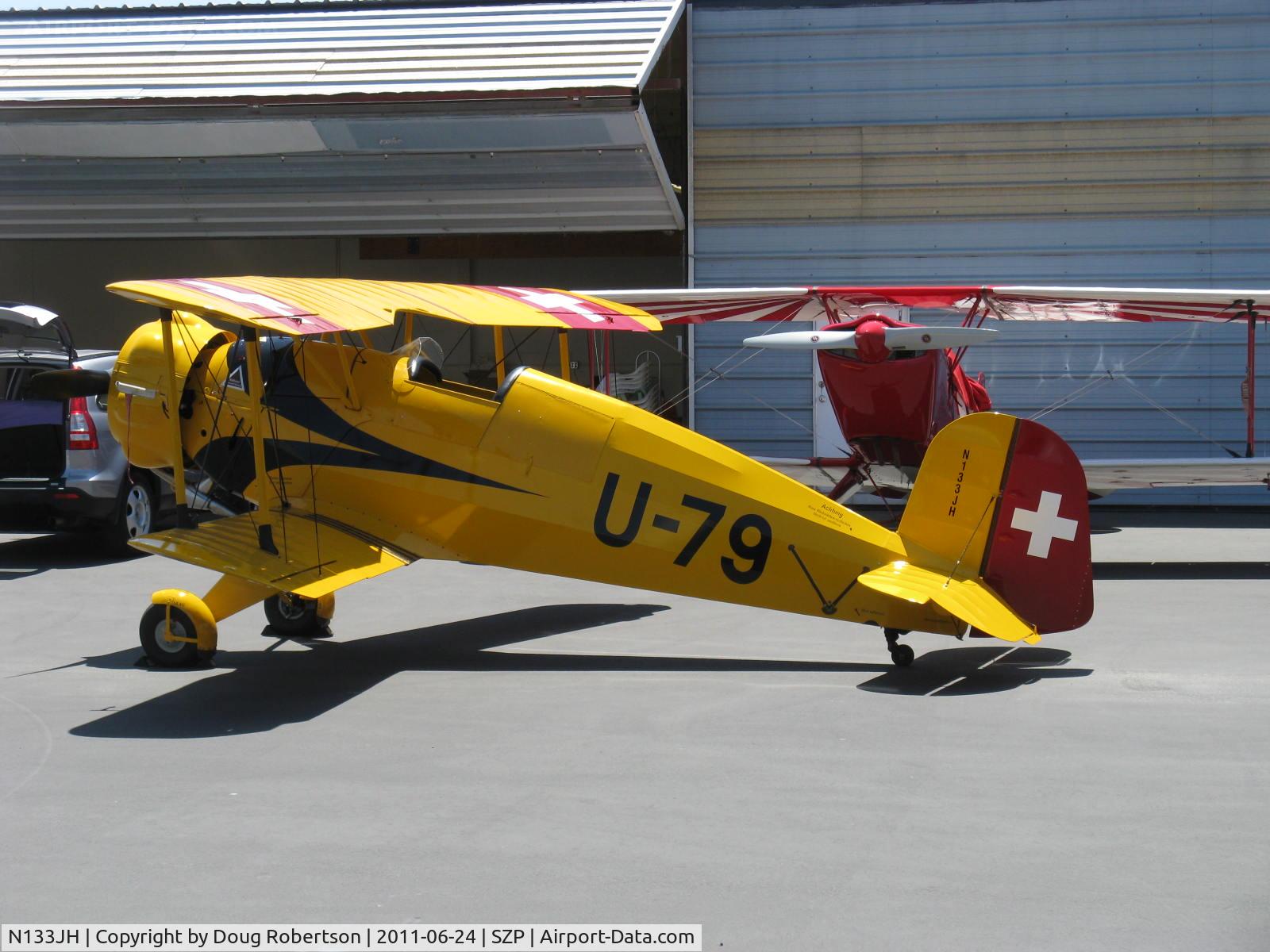 N133JH, 1940 Bucker Bu-133C Jungmeister C/N 26, 1940 Dornier Werke BU.133 JUNGMEISTER, Siemens-Halske SH 14 A-4 160 Hp seven cylinder radial
