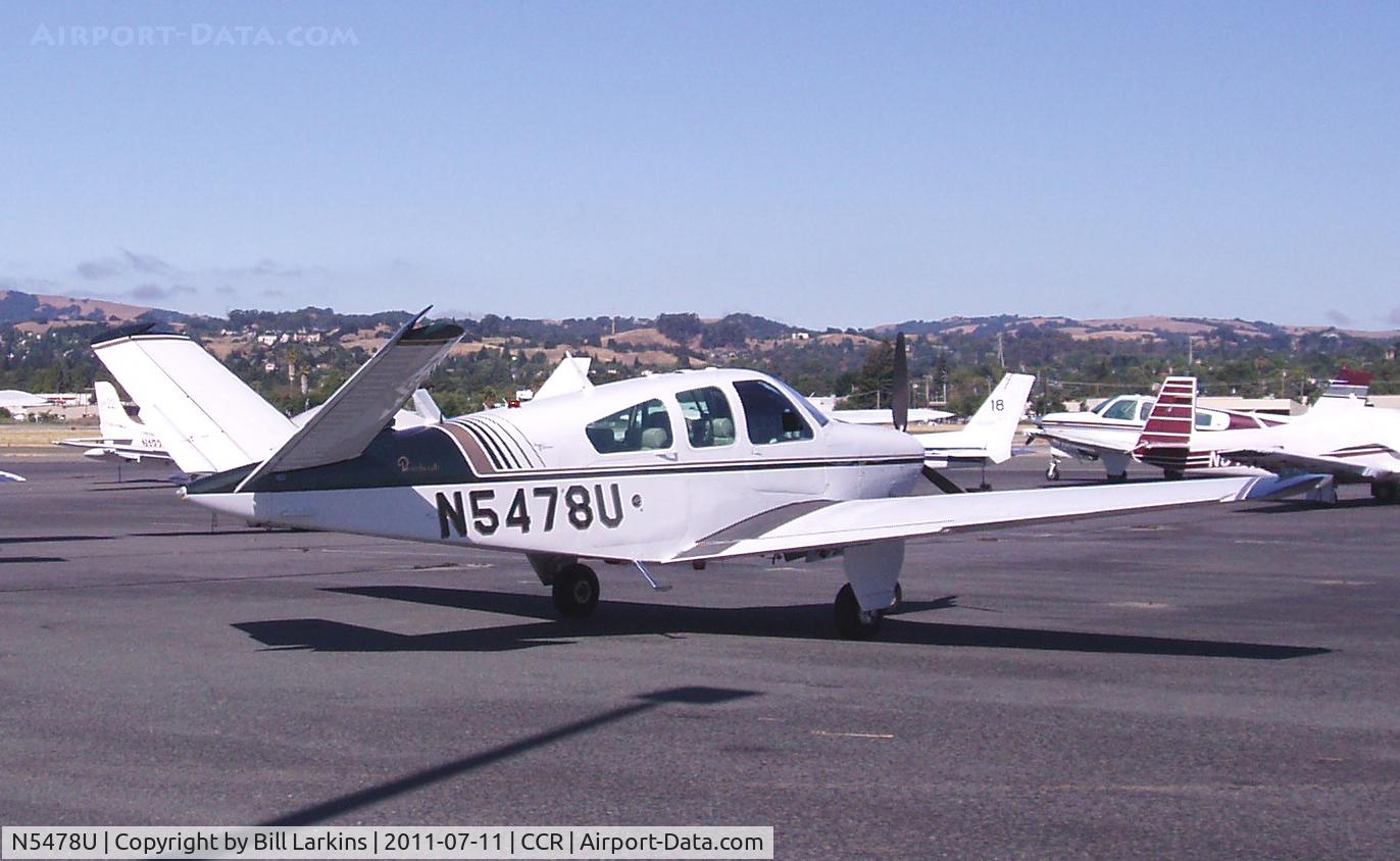 N5478U, 1967 Beech V35 Bonanza C/N D-8566, Resident