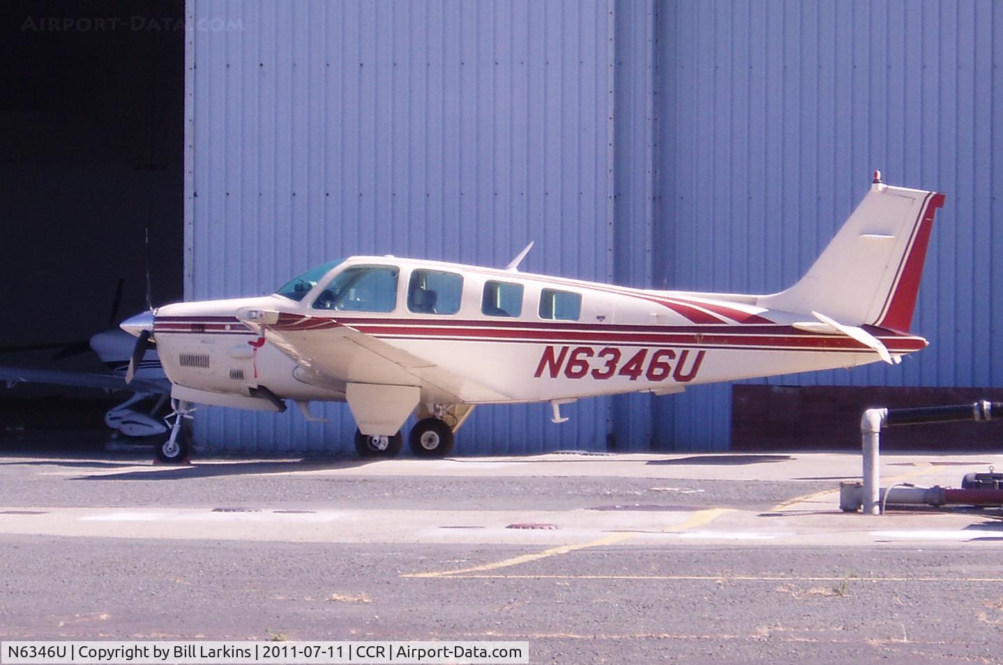 N6346U, 1982 Beech B36TC Bonanza C/N EA-278, Visitor