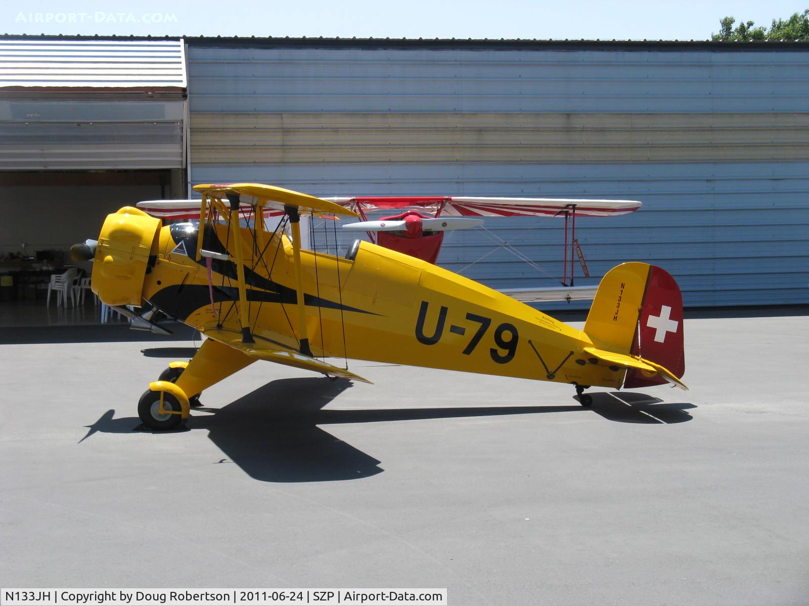 N133JH, 1940 Bucker Bu-133C Jungmeister C/N 26, 1940 Dornier Werke BU.133 JUNGMEISTER, Siemens-Halske SH 14 A-4 seven cylinder 160 Hp radial