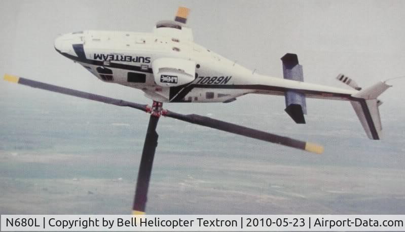 N680L, Bell 222 C/N 47004, Dwayne Williams does a 360 loop with Bell 222 N680L, which is equipped with Whiskey 680 rotor system developed for Super Cobra and used for research on SuperTeams LHX.