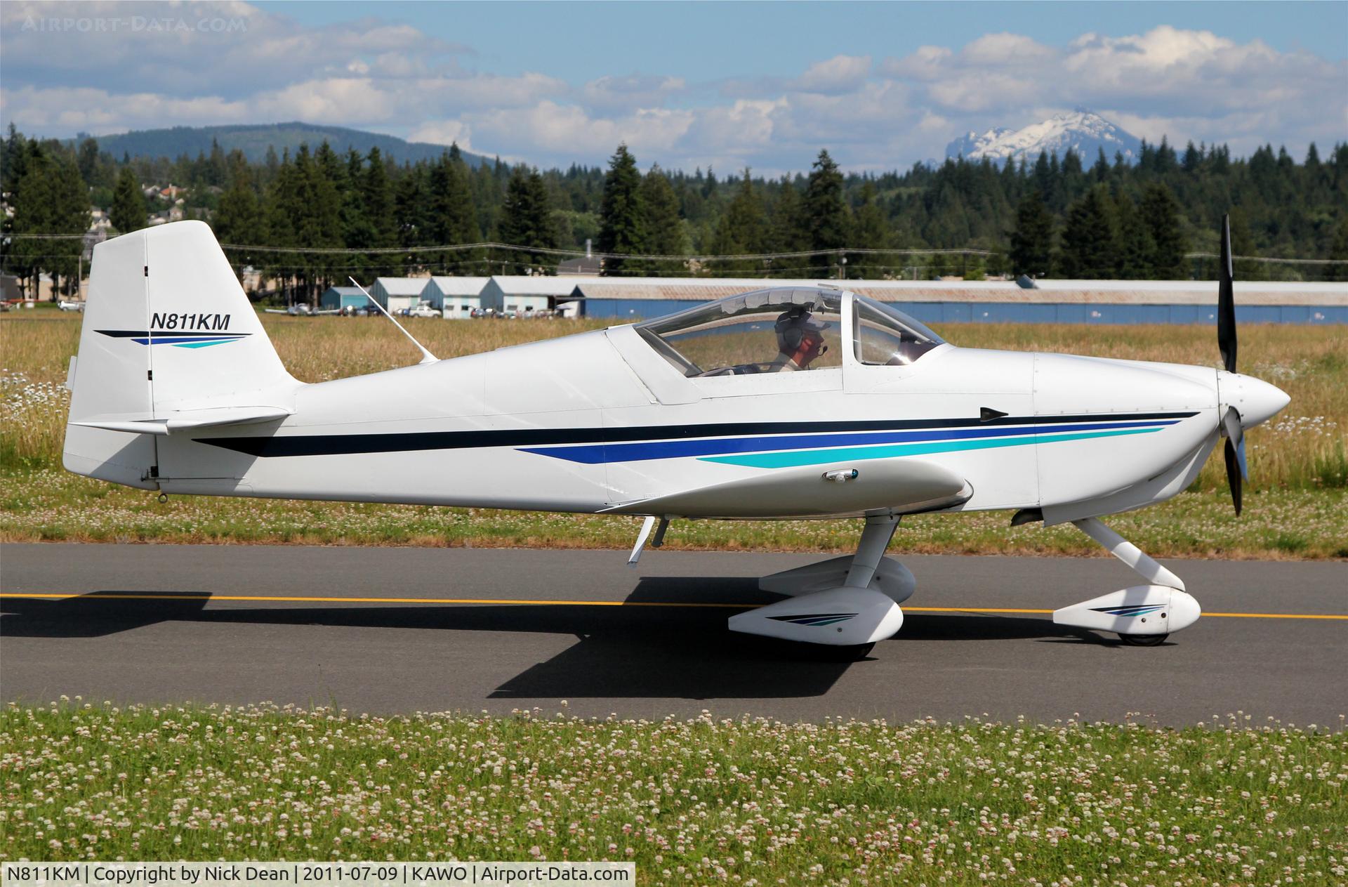 N811KM, 1998 Vans RV-6A C/N 60008, KAWO/AWO