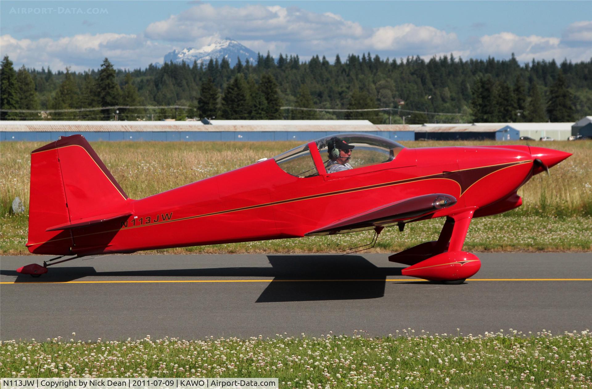 N113JW, 2004 Vans RV-6 C/N RV623839, KAWO/AWO