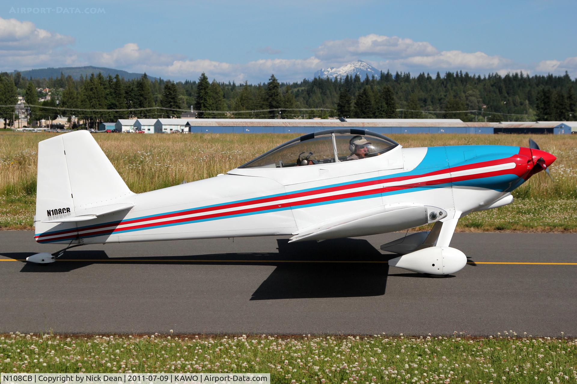 N108CB, 1988 Vans RV-4 C/N 346, KAWO/AWO