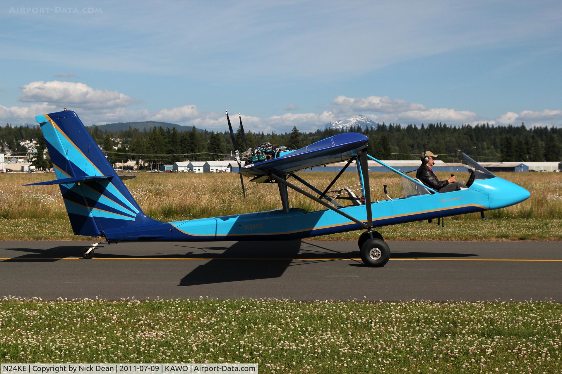 N24KE, Lockwood Aircam C/N AC092, KAWO/AWO