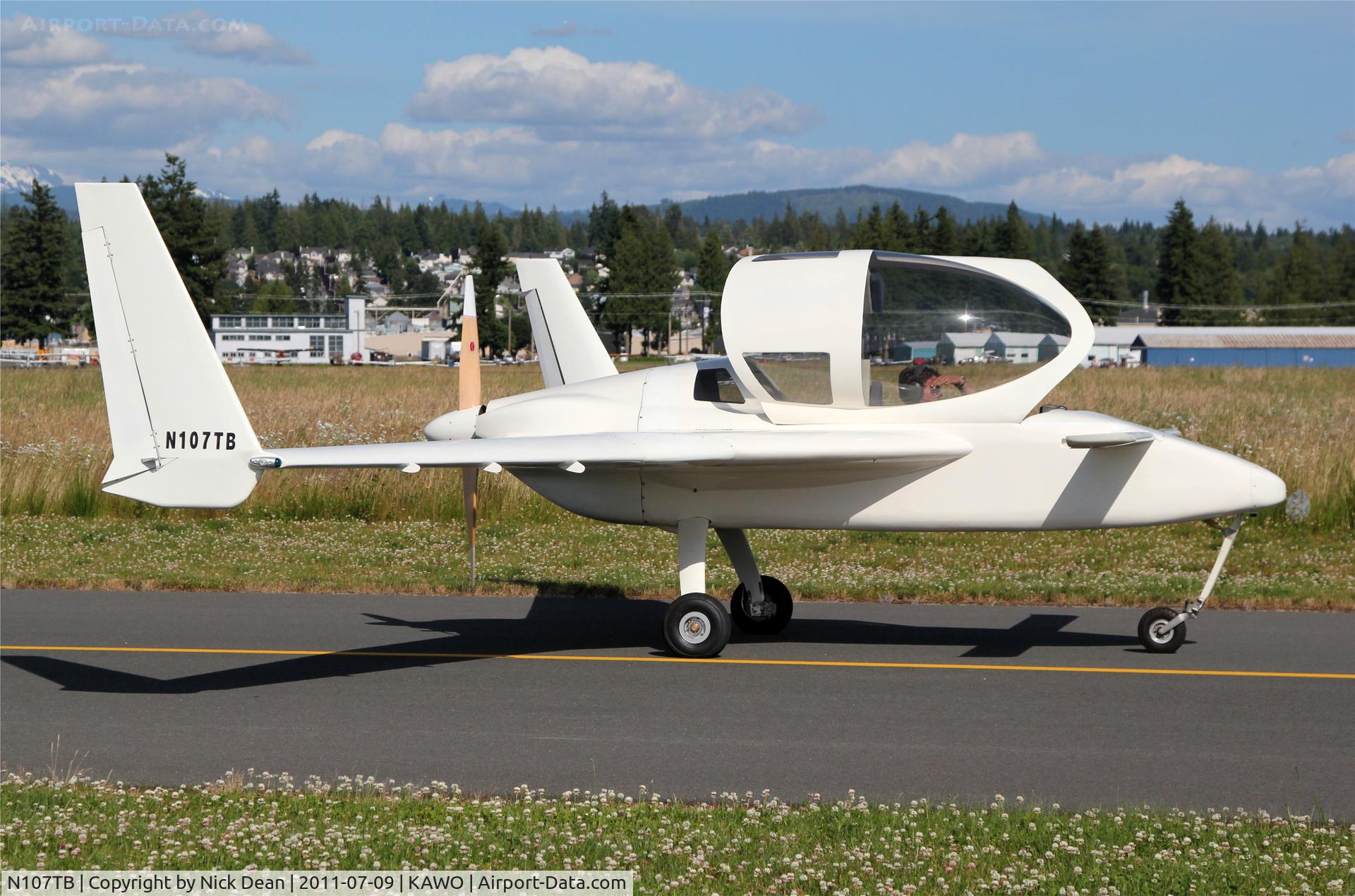 N107TB, Co-Z Cozy Mark IV C/N 0540, KAWO/AWO