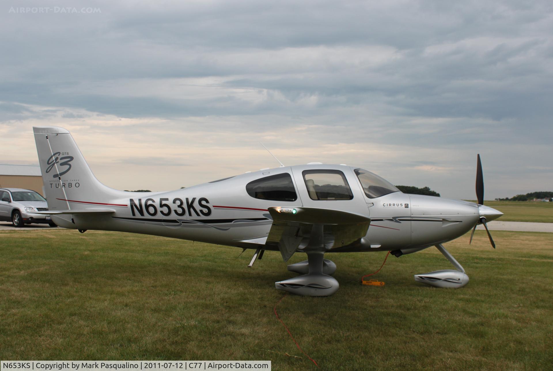 N653KS, 2008 Cirrus SR22 G3 GTS Turbo C/N 3233, Cirrus SR22