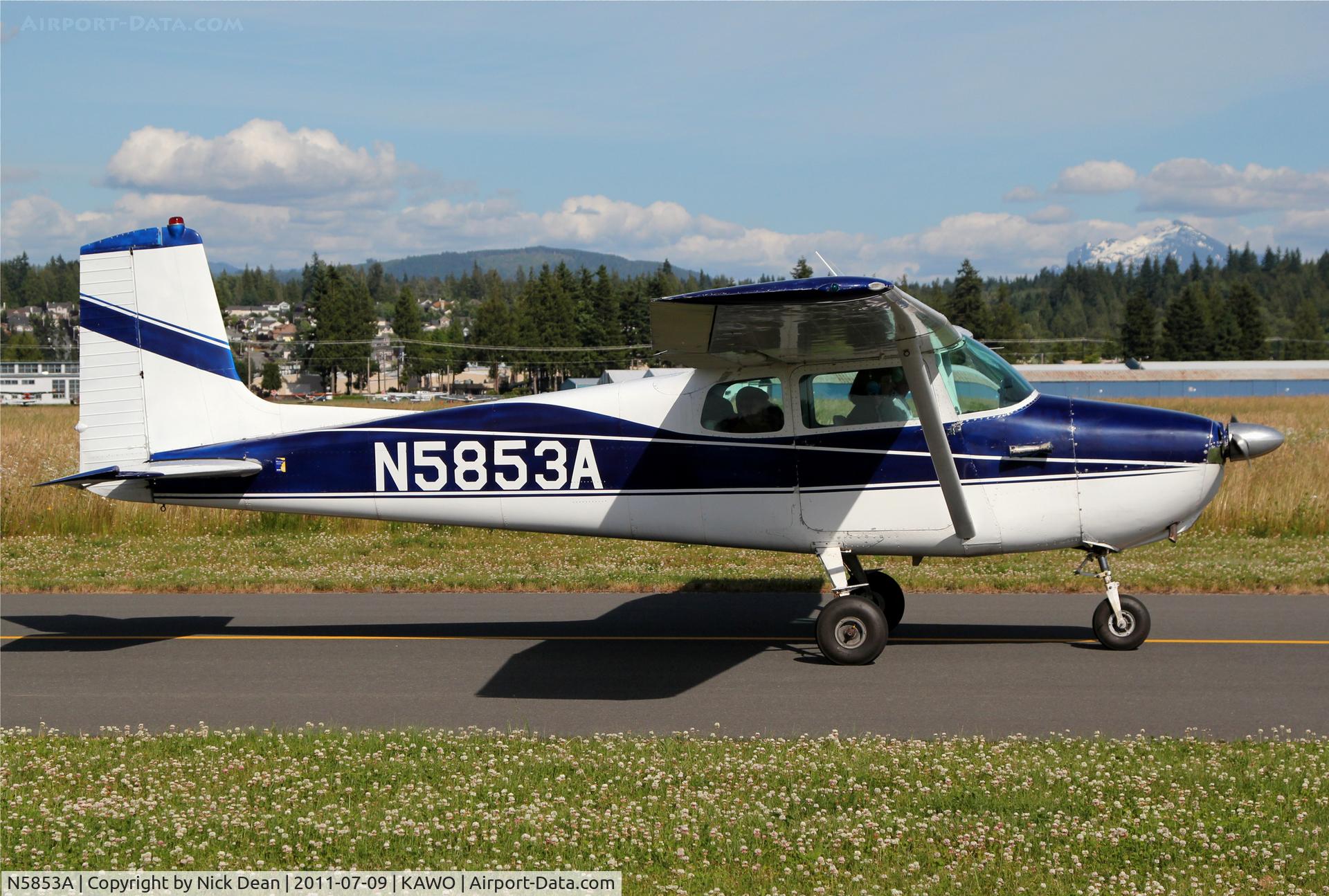 N5853A, 1956 Cessna 172 C/N 28453, KAWO/AWO