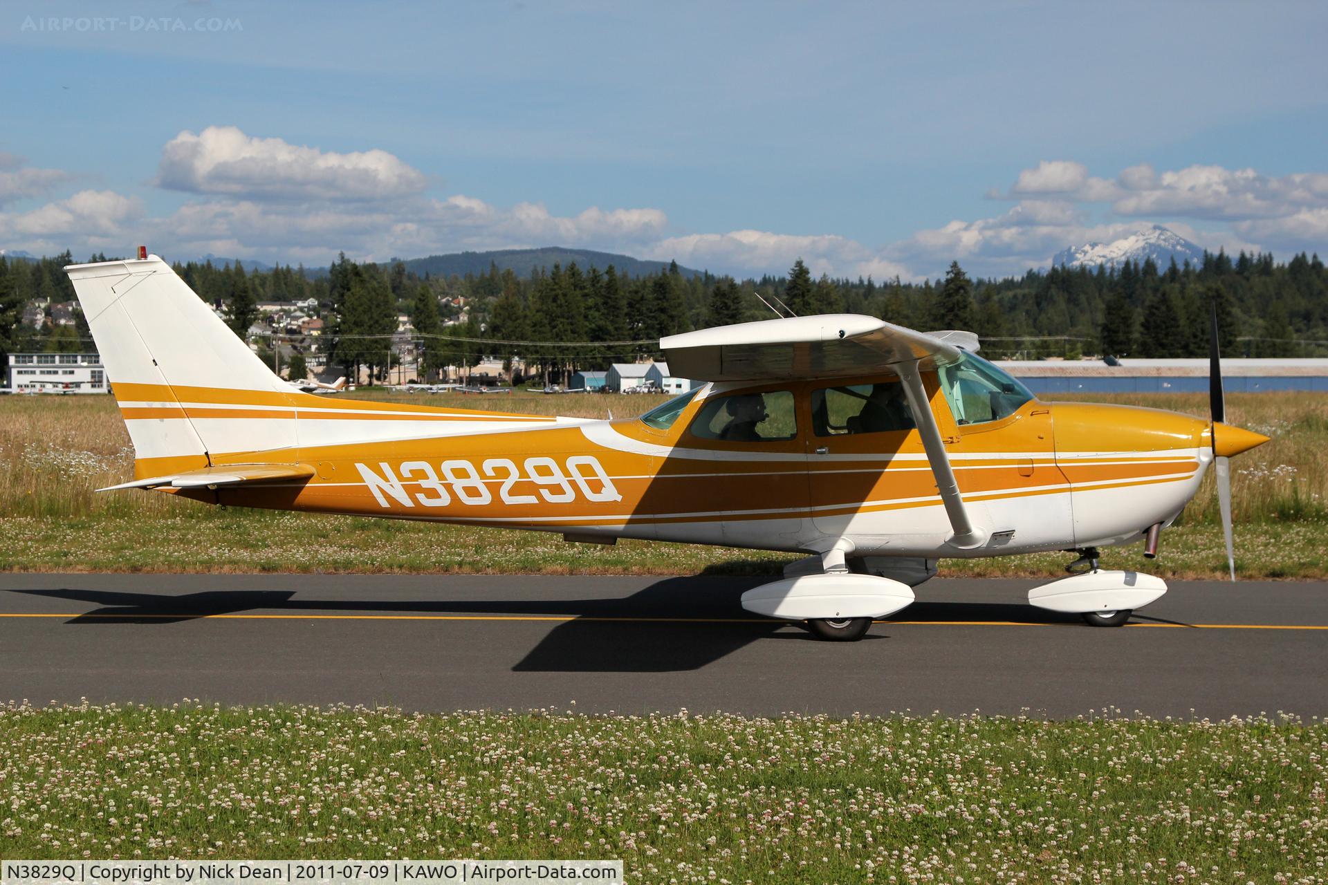 N3829Q, 1971 Cessna 172L C/N 17259929, KAWO/AWO